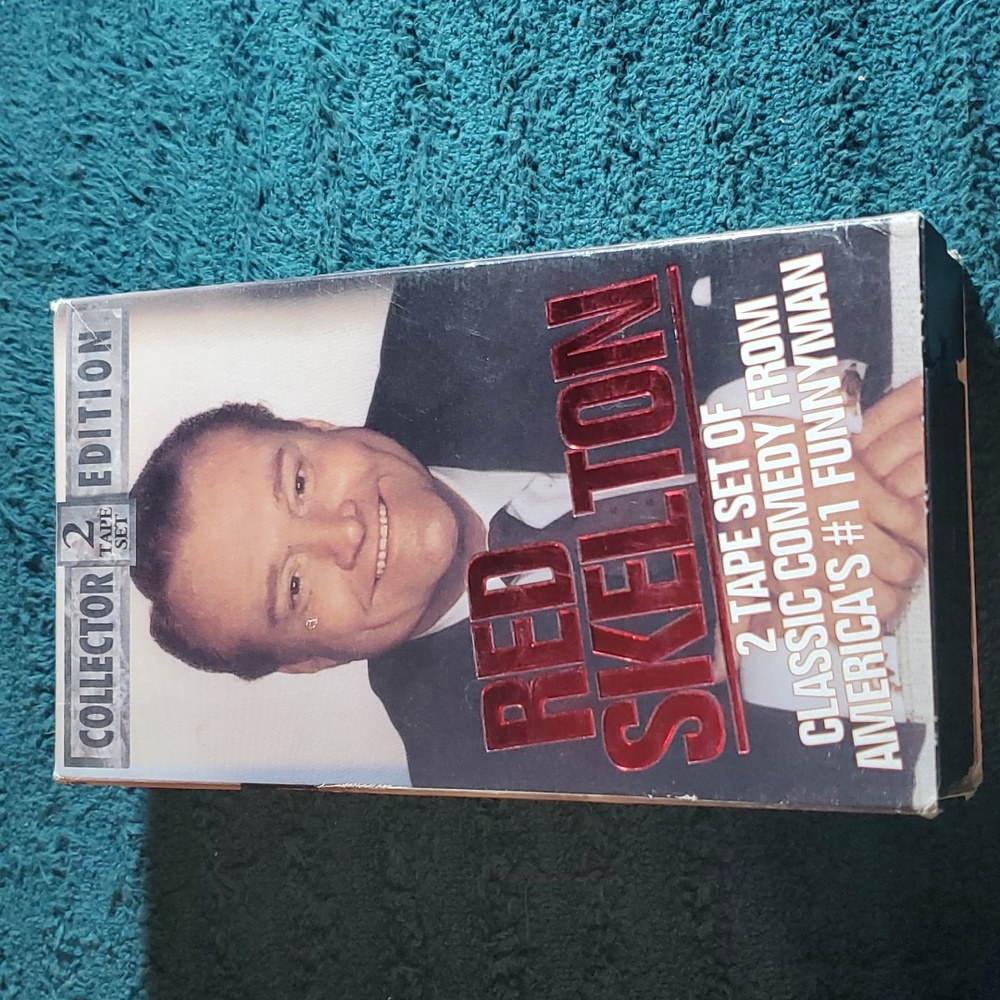 Red Skeleton vhs tape movie